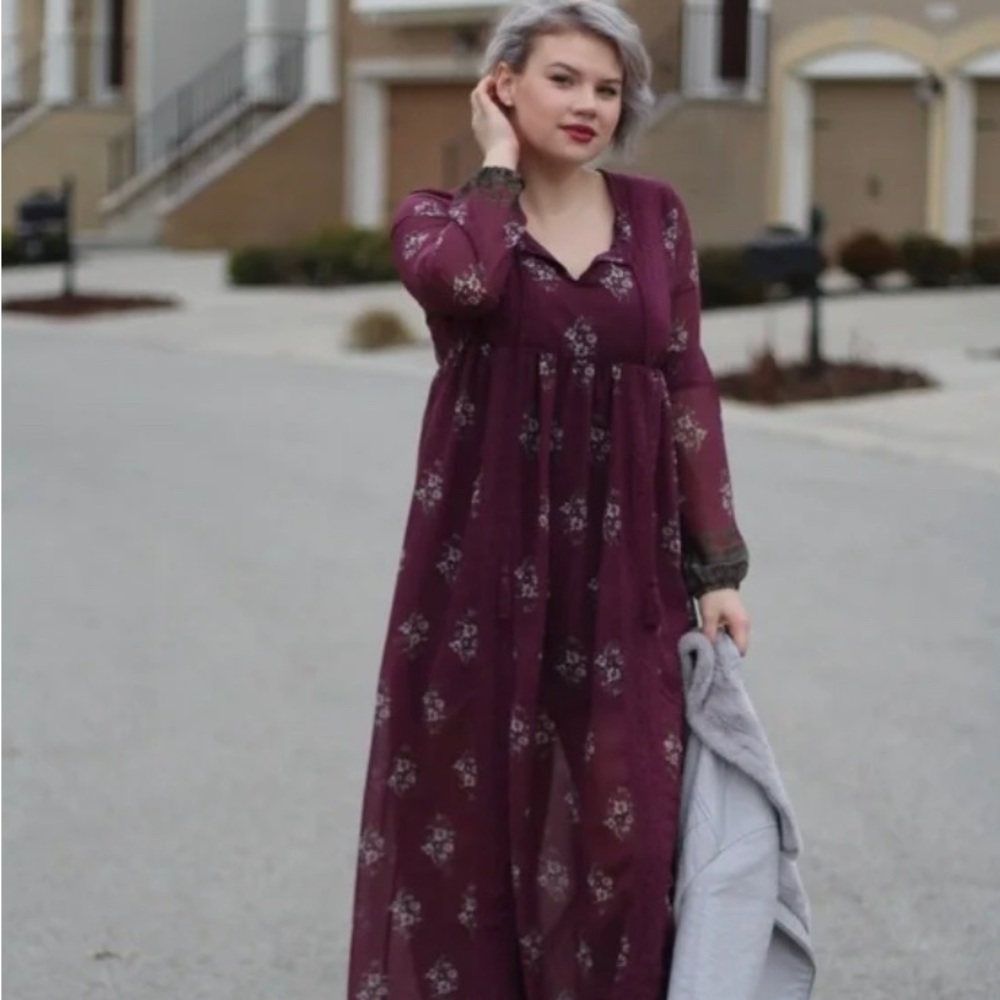 Clover+Scout Floral Maxi